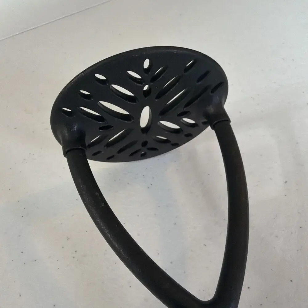 Farberware vegetable potato masher kitchen cooking UTENSIL black Cauliflower